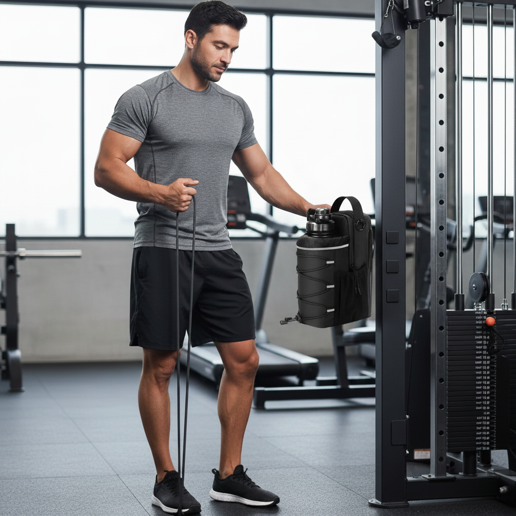Keep Your Gym Essentials Off The Floor
